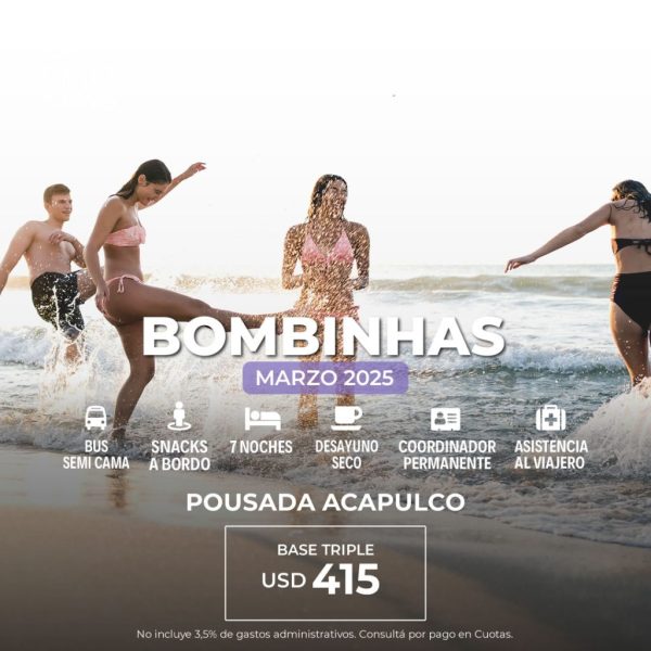 Bombinhas Bus: Pousada Acapulco